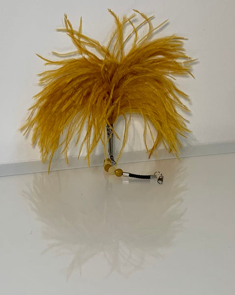 Ostrich Puff Dangler End