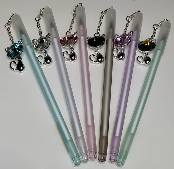 Cat Charm Gel Pen